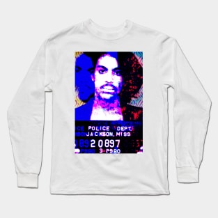 Prince Mugshot Long Sleeve T-Shirt